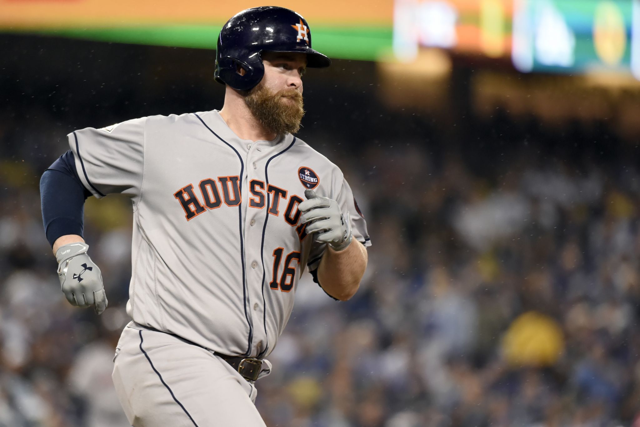 Before and after shots of Astros, Dodgers standouts prove facial hair  really does make you cooler