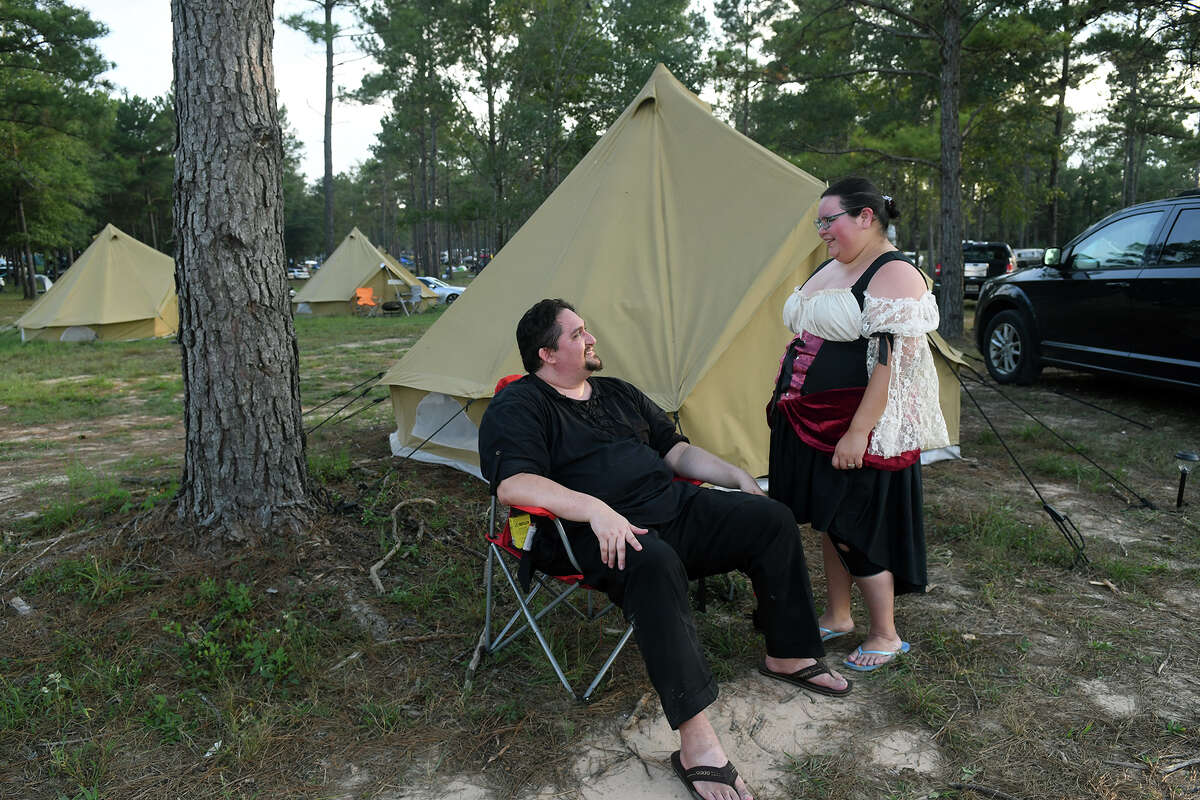 Glamping at the Texas Renaissance Festival is not for prudes