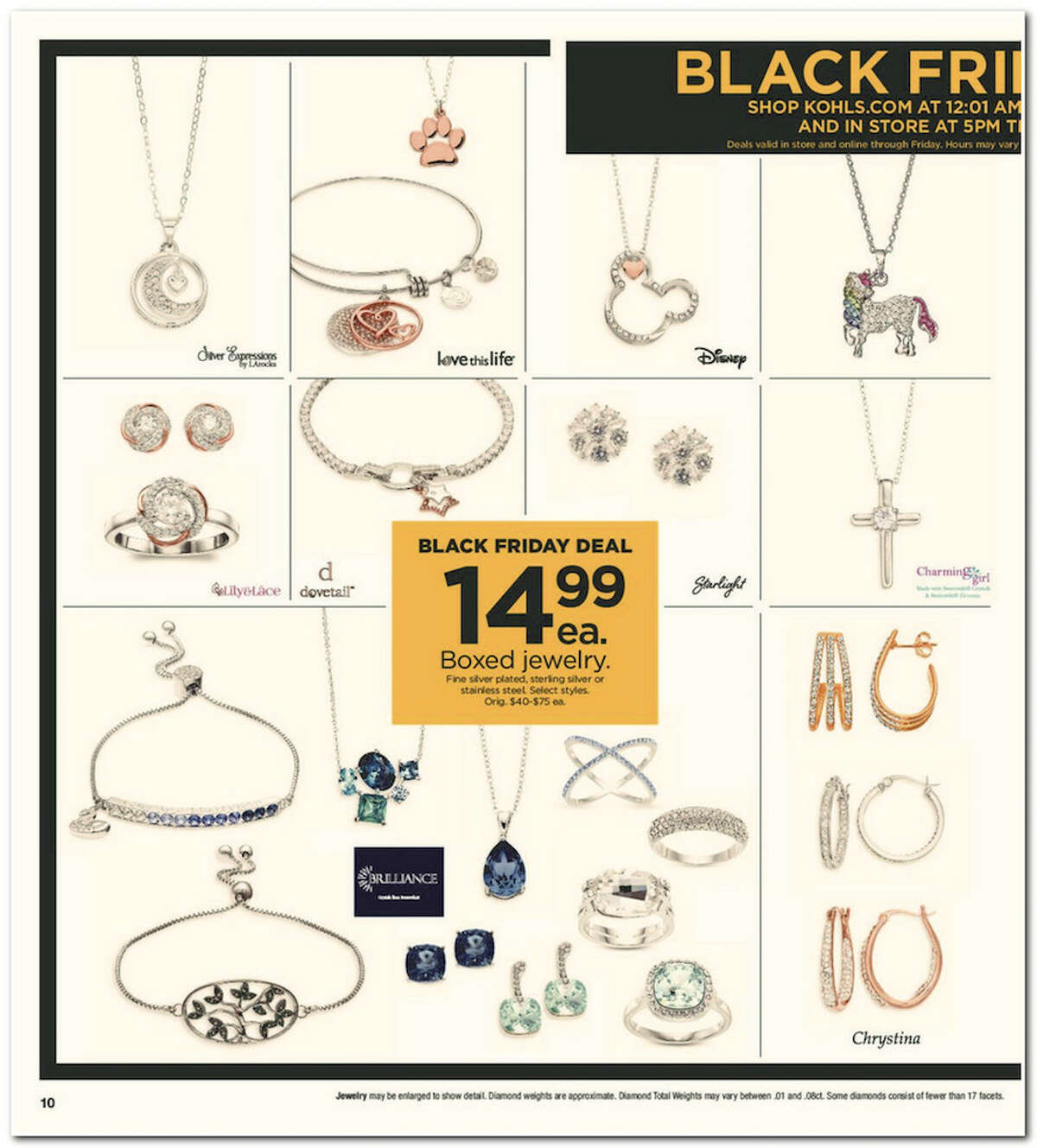 Kohl's has released its 64-page 2017 Black Friday Doorbuster ad. Prices and promotion are valid Thursday, Nov. 23 at 5 p.m. and are subject to change and availability, based on the retailer's determination.