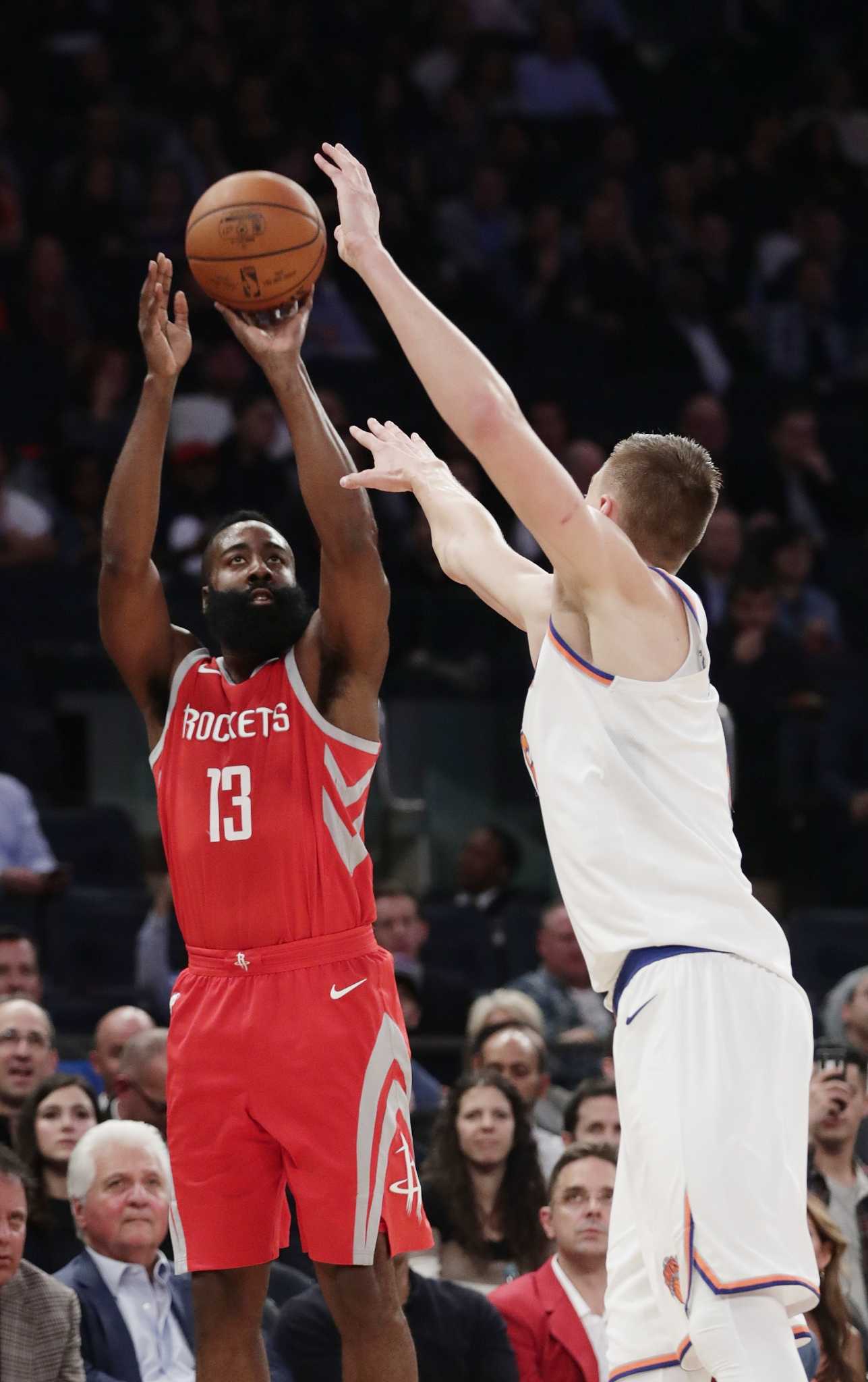 Knicks watch Rockets fly