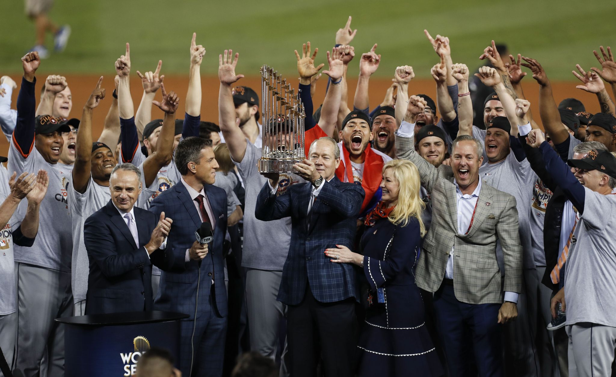 Bottoms up: Astros and MVP Springer complete stunning rise, win World Series