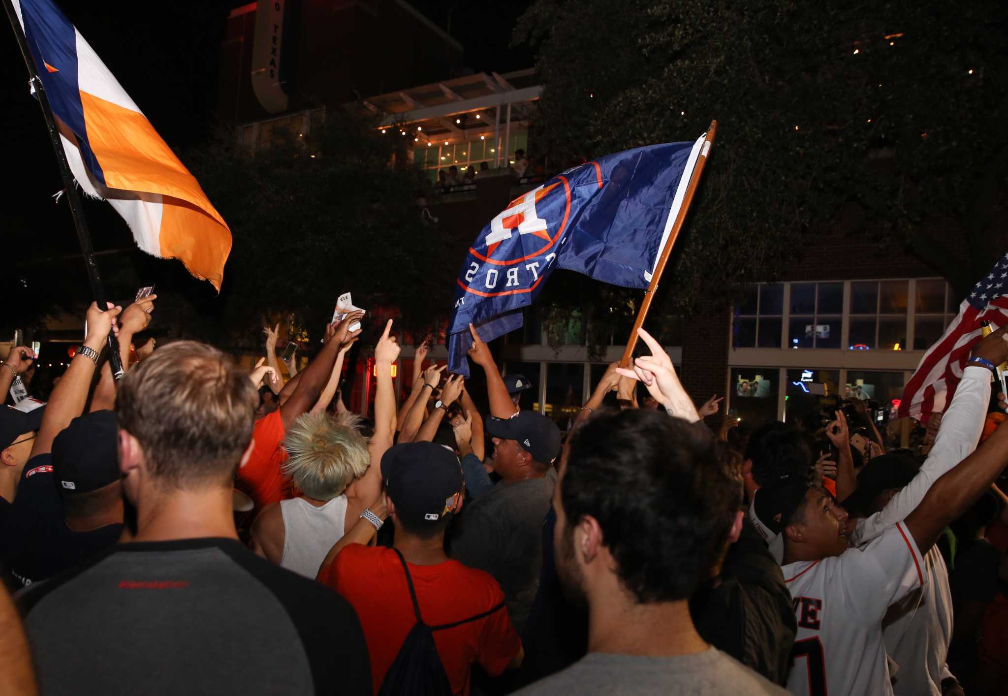 With the Houston Astros Advancing To Play The Royals, Fans Show Support  With Gear – Houston Public Media