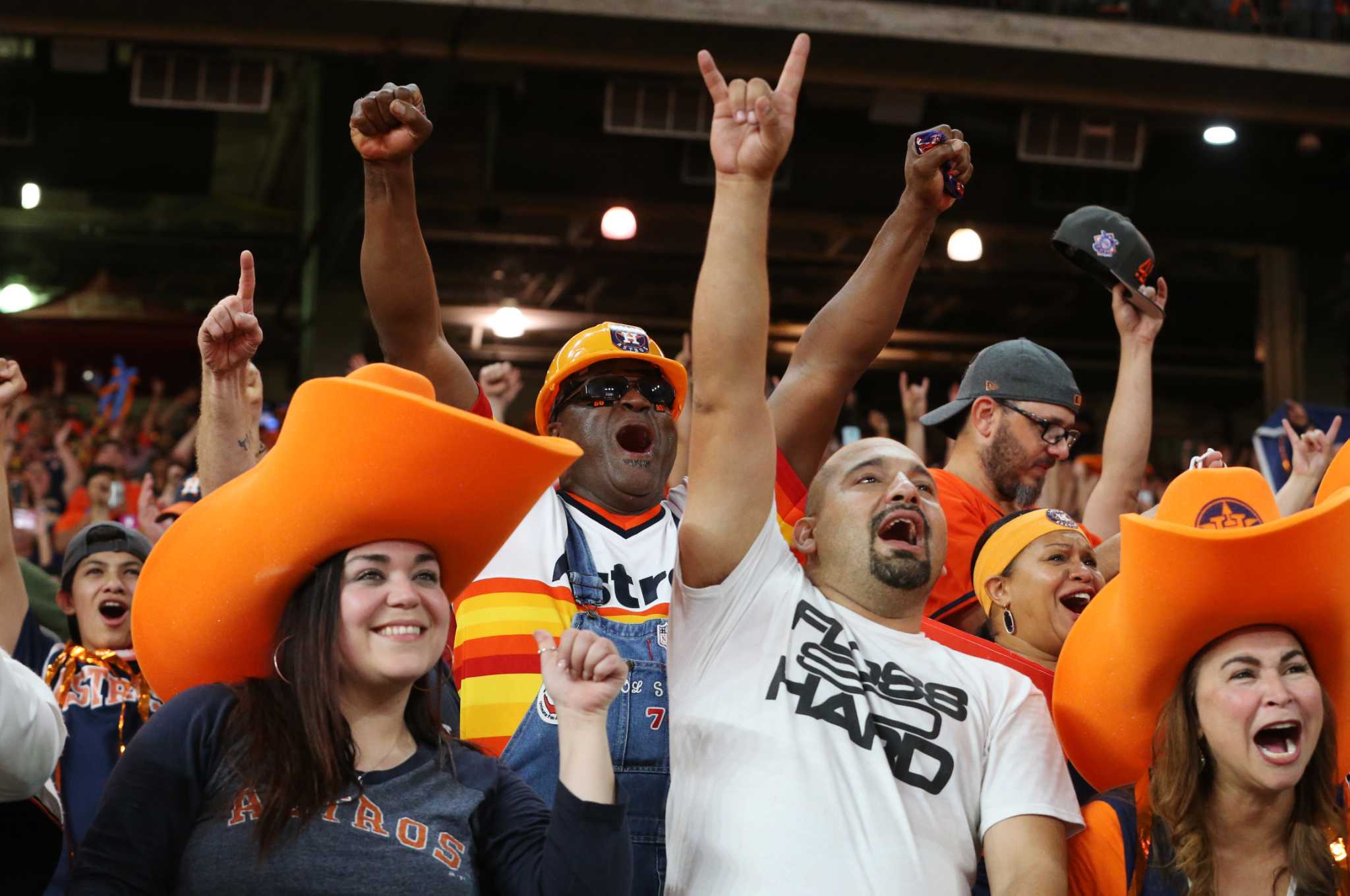 Astros fans get funky haircuts, tattoos for World Series