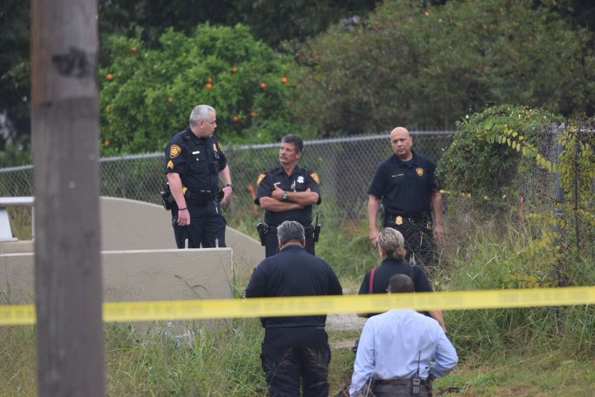 San Antonio police are investigating a scene near Ojeda Park on the West Side where a body was found Thursday, Nov. 2, 2017.