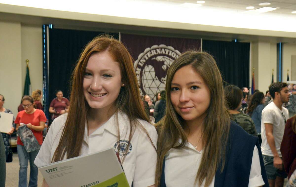 High school students attended a College Night Wednesday night, hosted by TAMIU, where various higher education institutions gave out information regarding admissions.