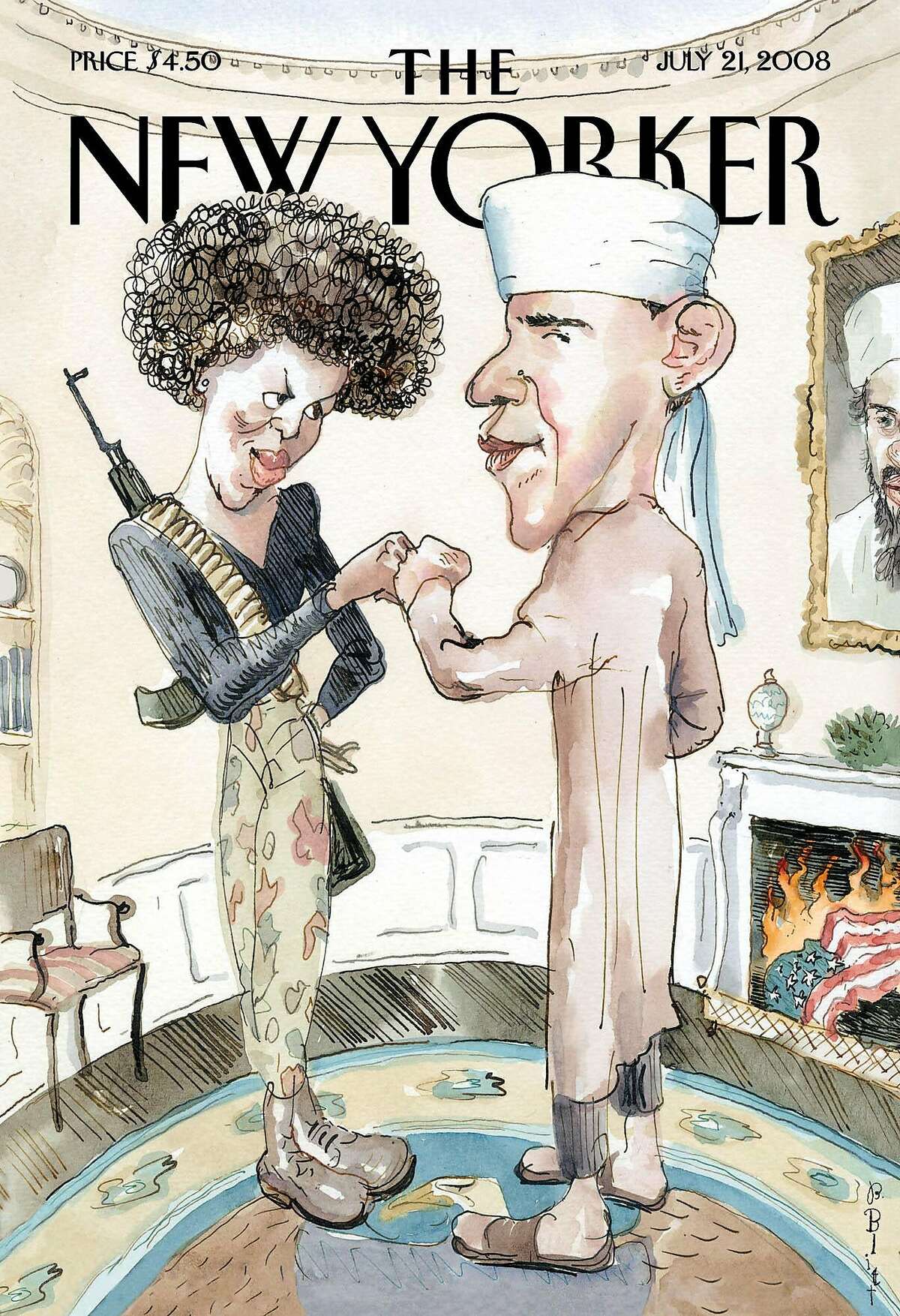 ‘Blitt,’ a collection of provocative cartoons by Barry Blitt