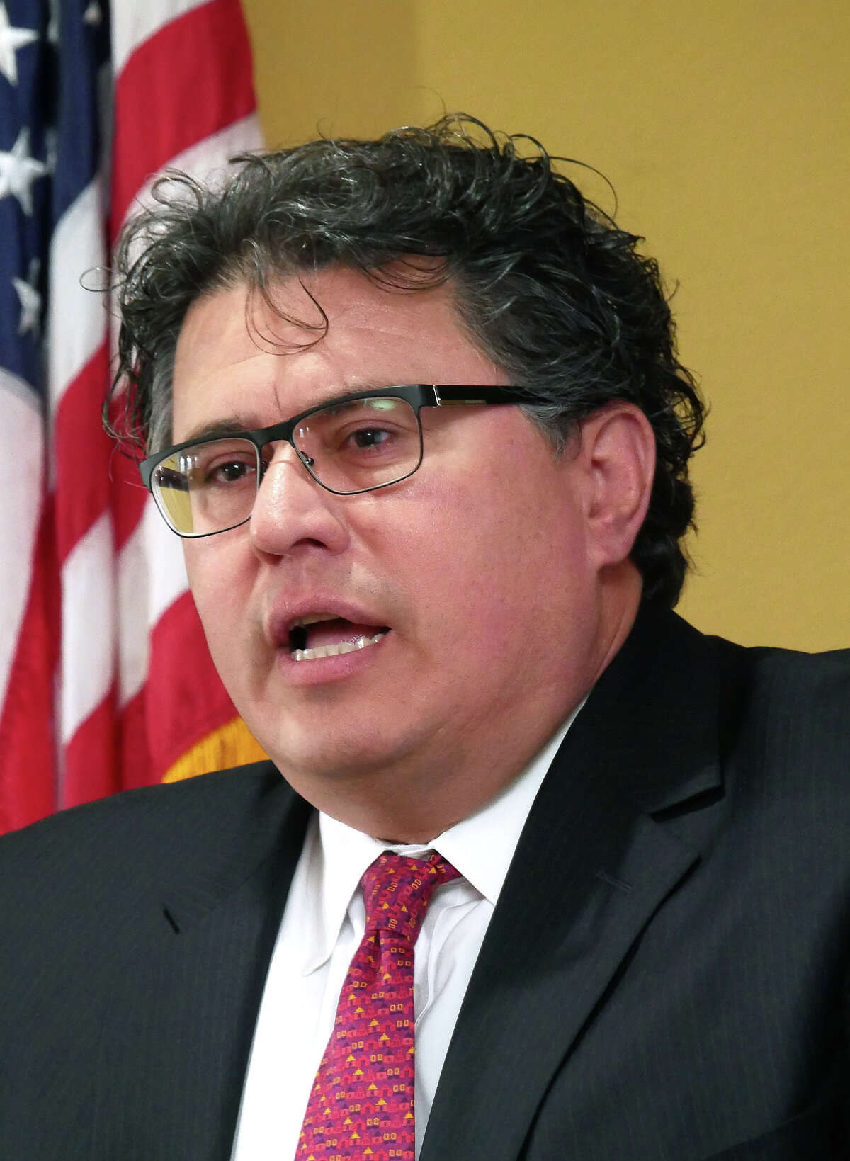 Texas Secretary of State Rolando Pablos was the keynote speaker at the  Texas Border Coalition Annual Meeting in Laredo, at La Posada Hotel, Thursday, November 2, 2017.