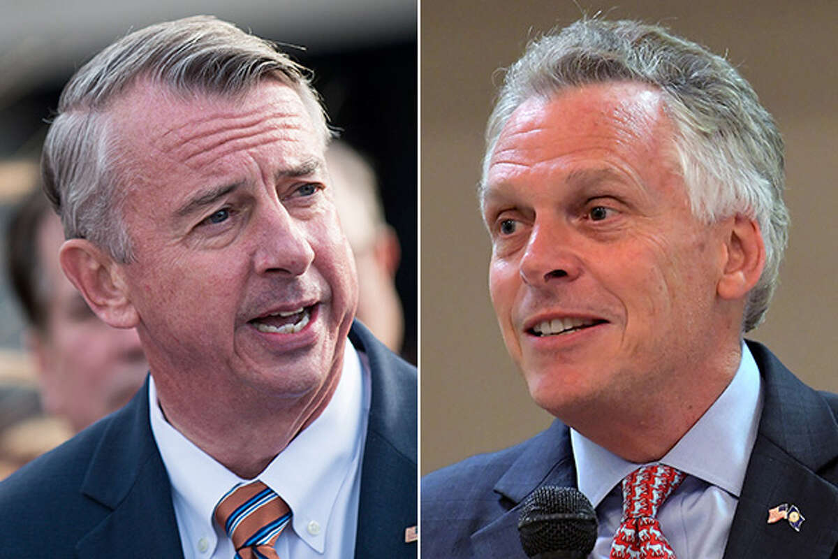 Ed Gillespie, left, and Terry Mcauliffe.