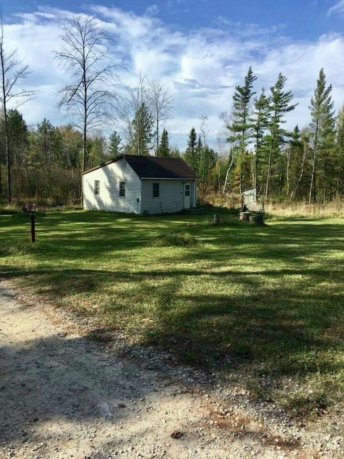 This deer hunting camp in the Upper Peninsula has become a year-around hangout for Chris Peterson. (Courtesy photo)  