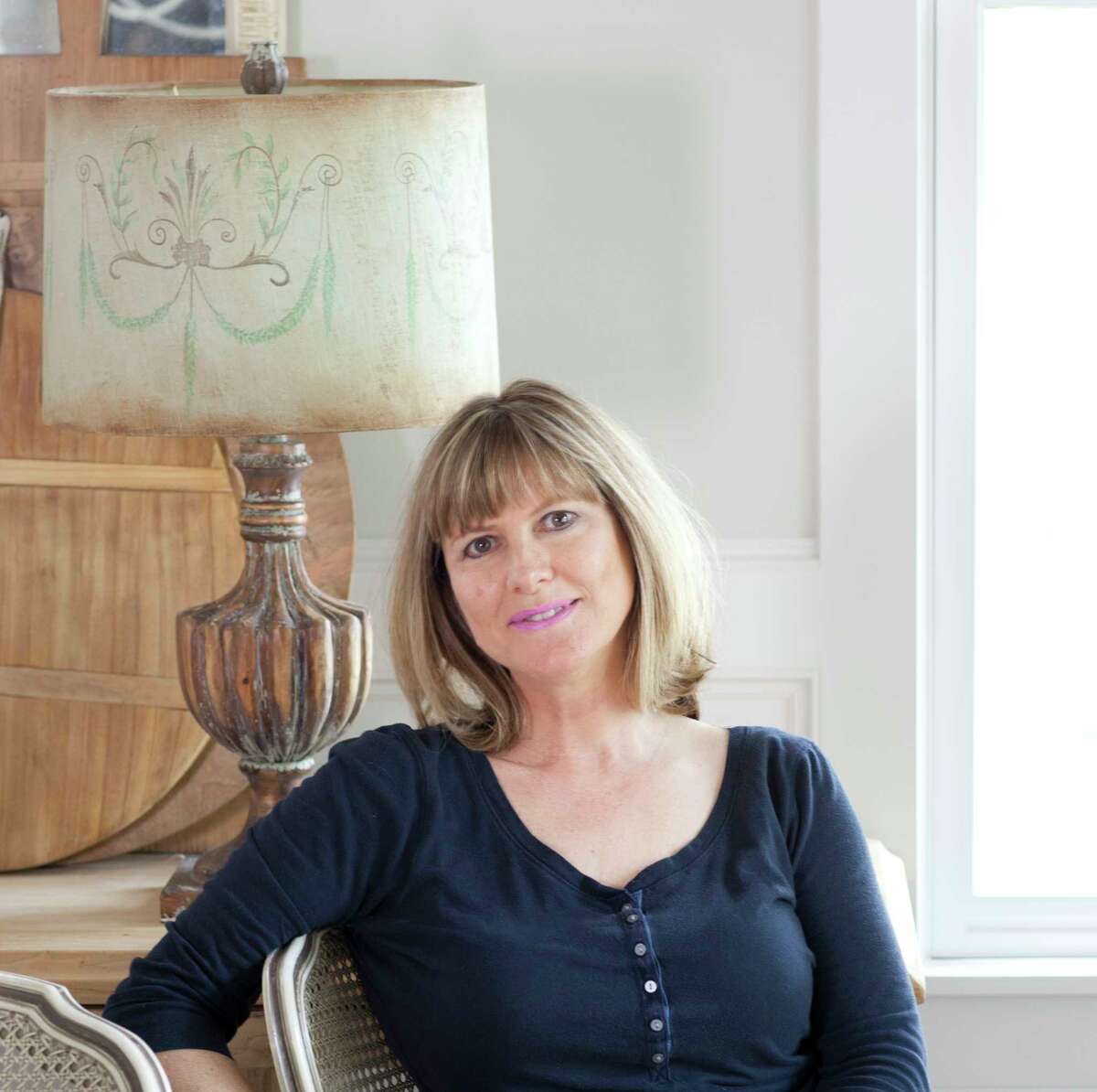 Anita Joyce, Cedar Hill Farmhouse blogger, will have her monogram-inspired rug design manufactured by Annie Selke Companies.