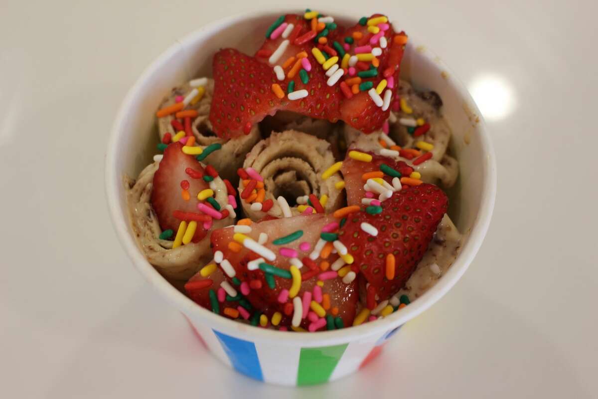 Small Bites Snowy Rolls Ice Cream serves up a different scoop