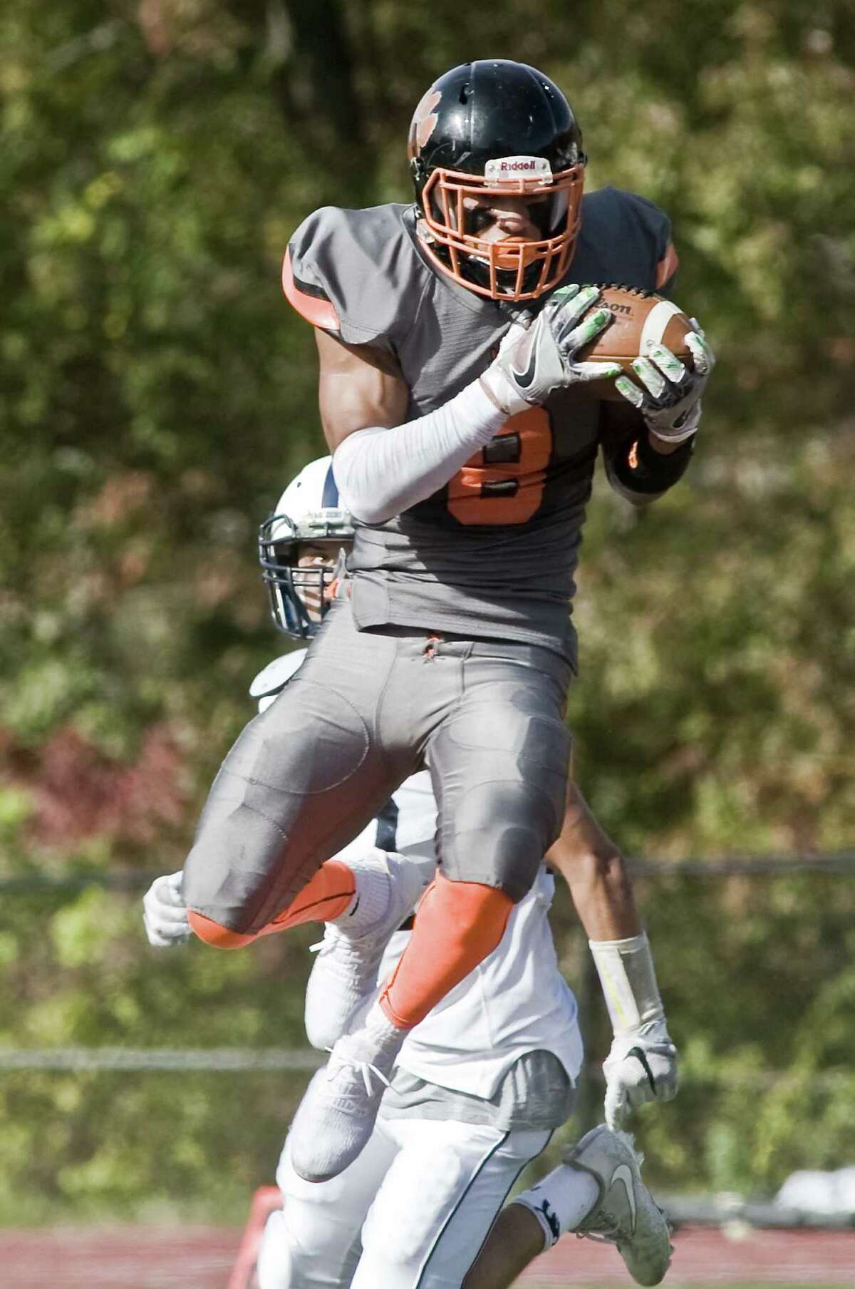Ridgefield receiver Jackson Mitchell has a team-high 53 receptions for 742 yards and nine touchdowns.
