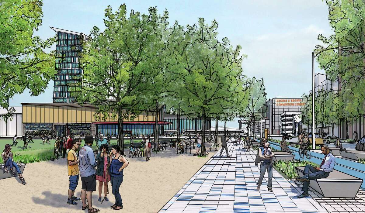Plan Downtown calls for the development of a five-mile Green Loop, which would lead to more pedestrian-friendly spaces.
