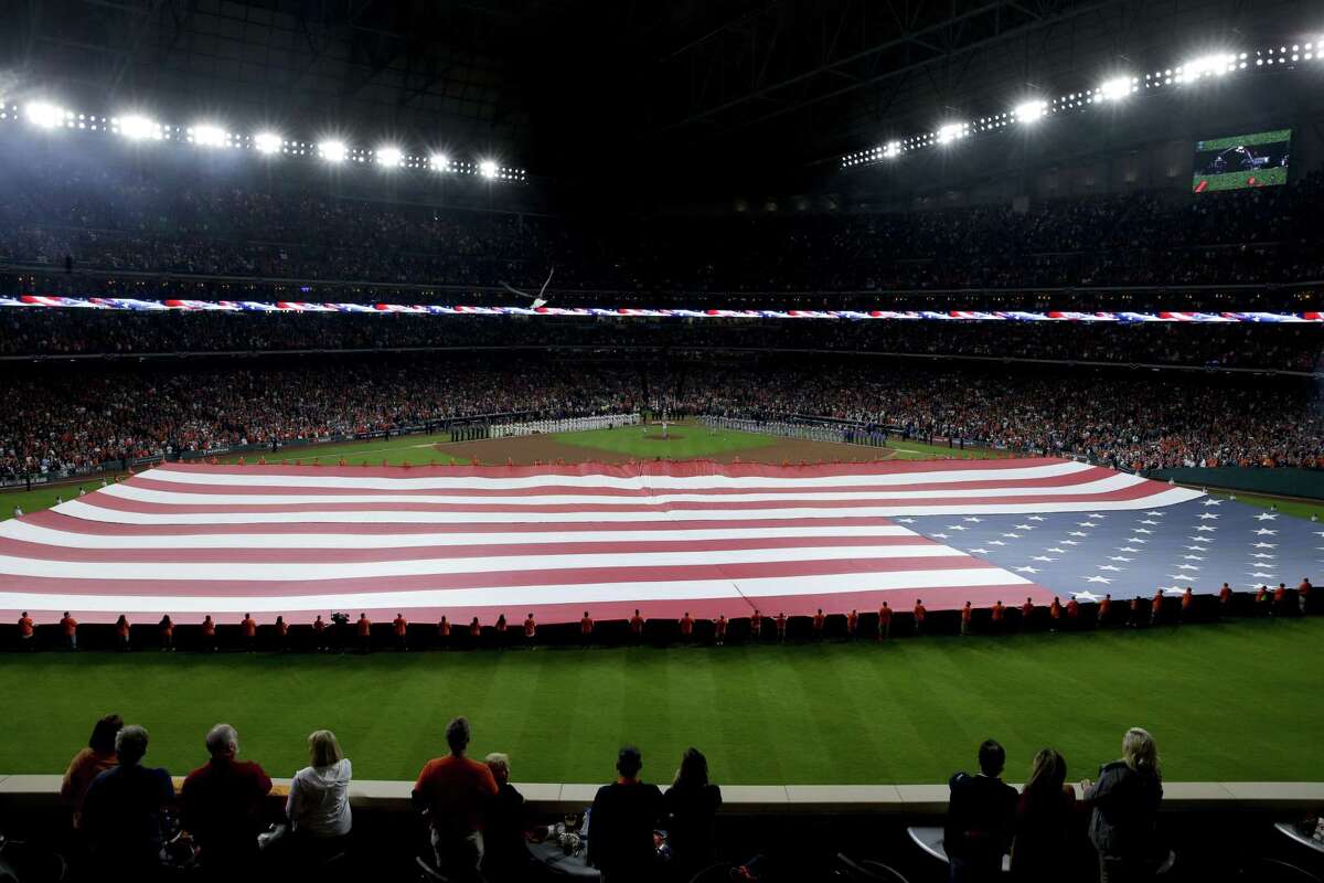 A reader is heartened by the patriotism that was on display during Game 3 of the World Series in Houston.