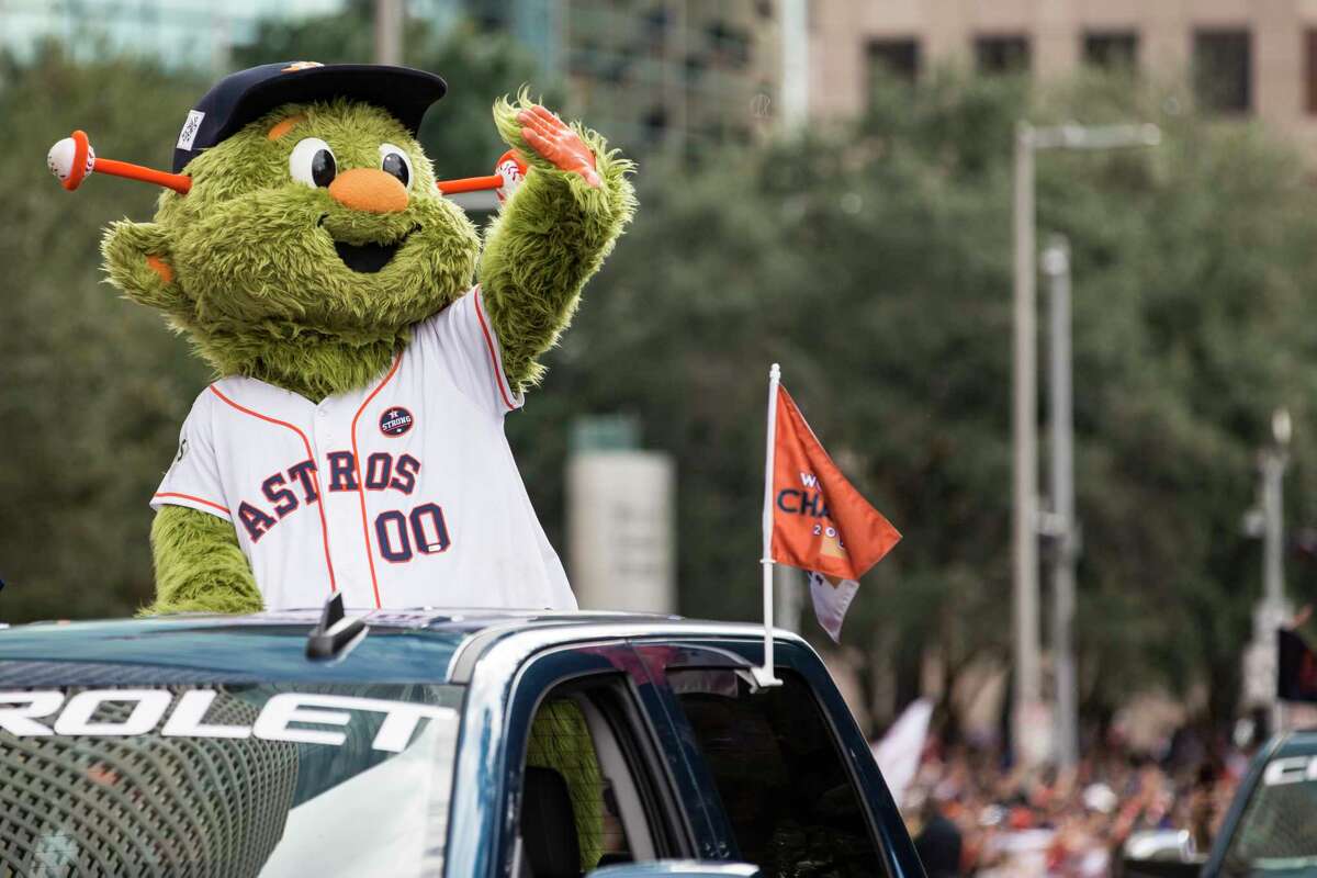 Houston Astros on X: And here's @OrbitAstros showing off his new