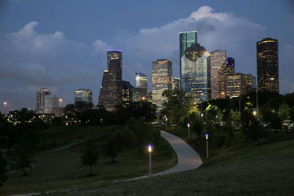 Houston skyline. ( Elizabeth Conley / Houston Chronicle )