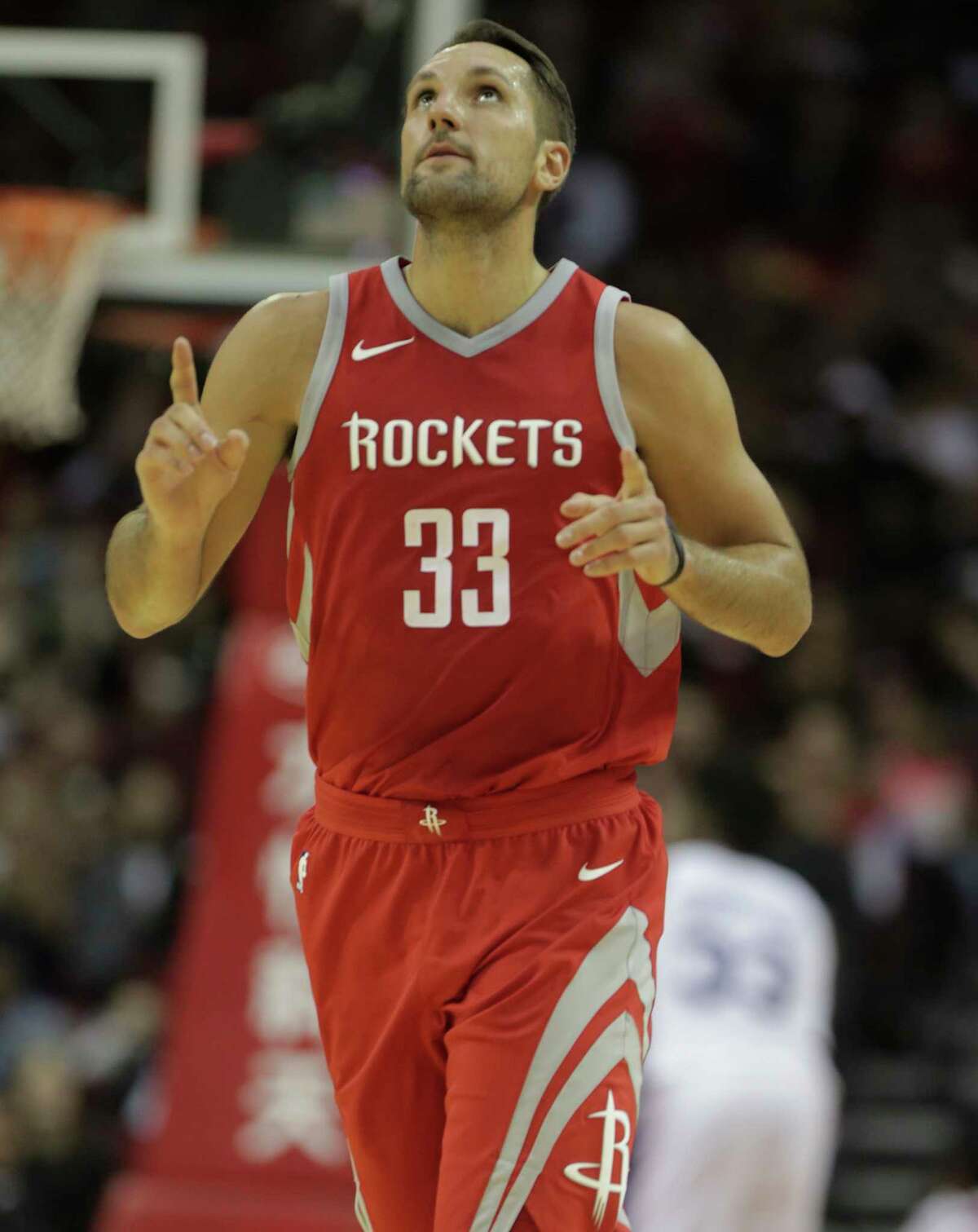 Rockets forward Ryan Anderson came off the bench in Saturday's win over the New York Knicks, and that could be something that happens more often as the season goes along.