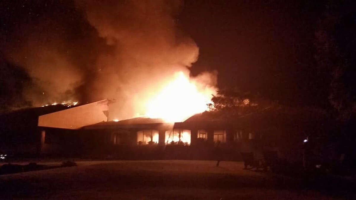 A fire broke out Saturday night at Tapatio Springs Resort in Boerne.