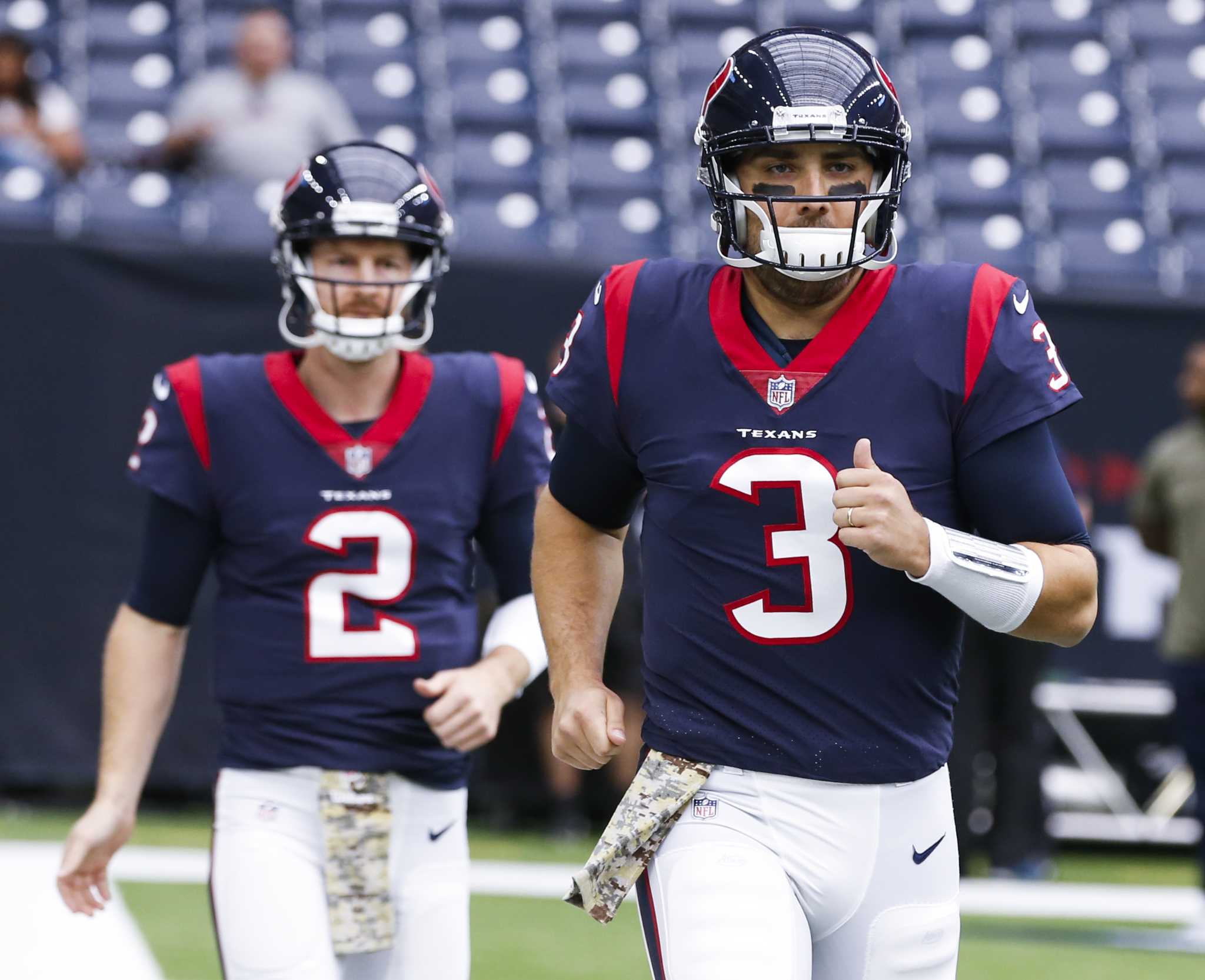 Texans backup T.J. Yates on Tom Savage: 'He's a heck of a quarterback'