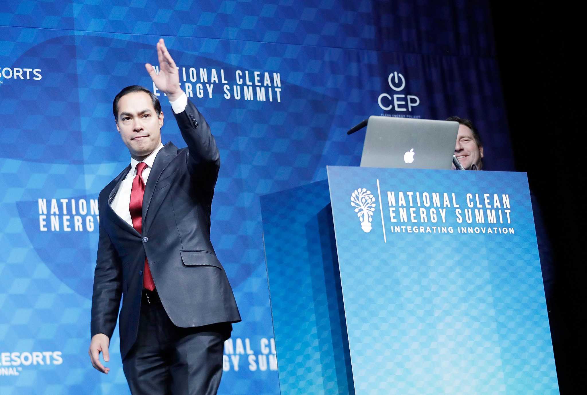 Julian Castro tells crowd ‘I might’ run for president