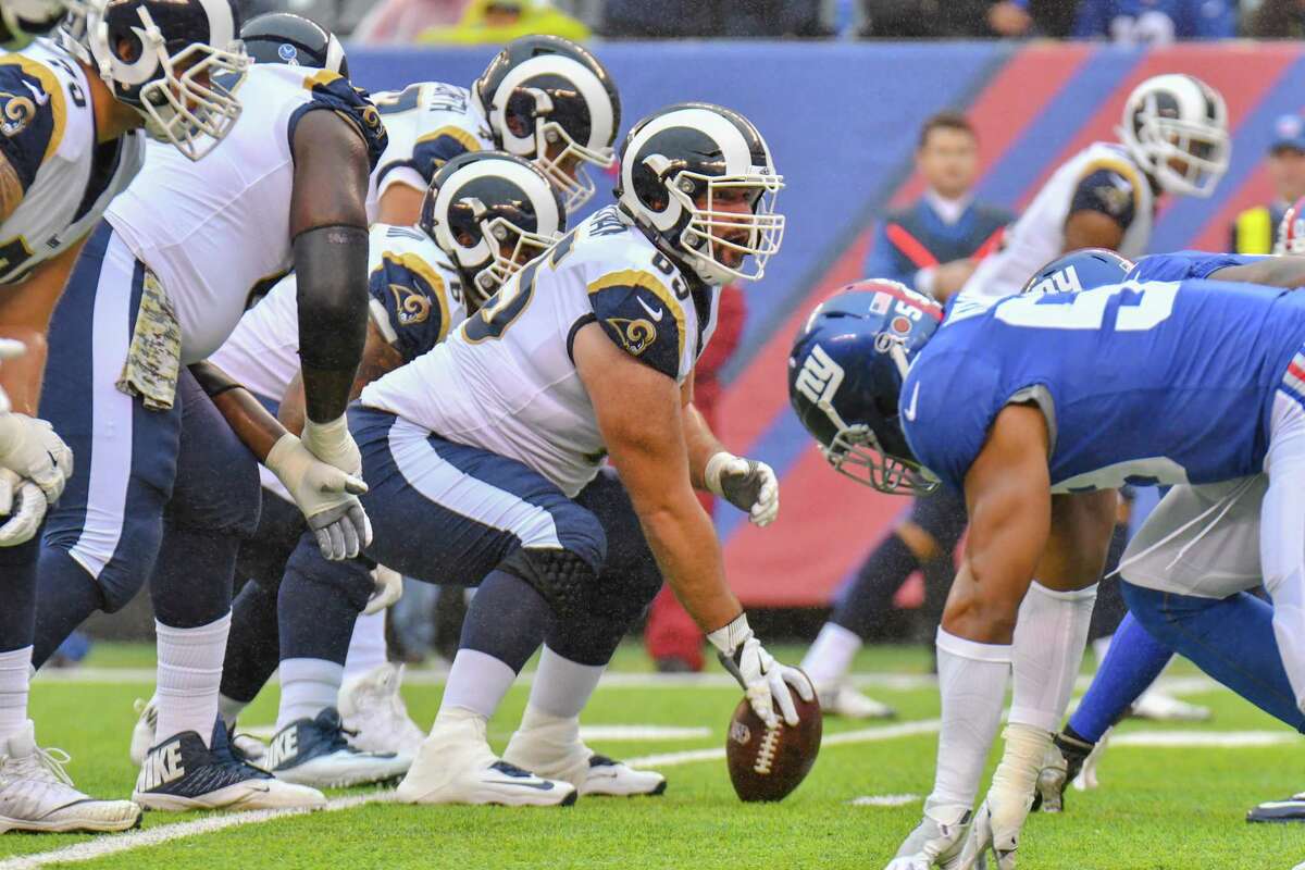 East Rutherford, New Jersey, USA. 6th Nov, 2017. Rams' quarterback Jared  Goff (16) during NFL action between the Los Angeles Rams and the New York  Giants at MetLife Stadium in East Rutherford