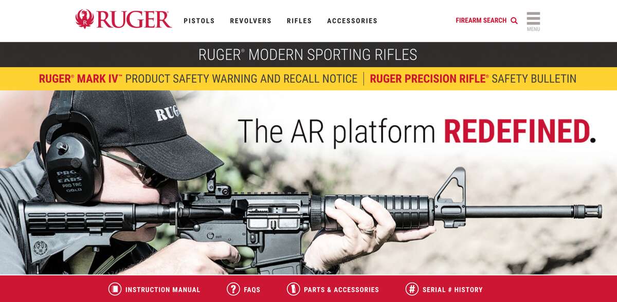 The Texas Department of Public Safety told reporters that the man who shot and killed 26 people in Sutherland Springs used a Ruger "AR style" rifle in the attack.