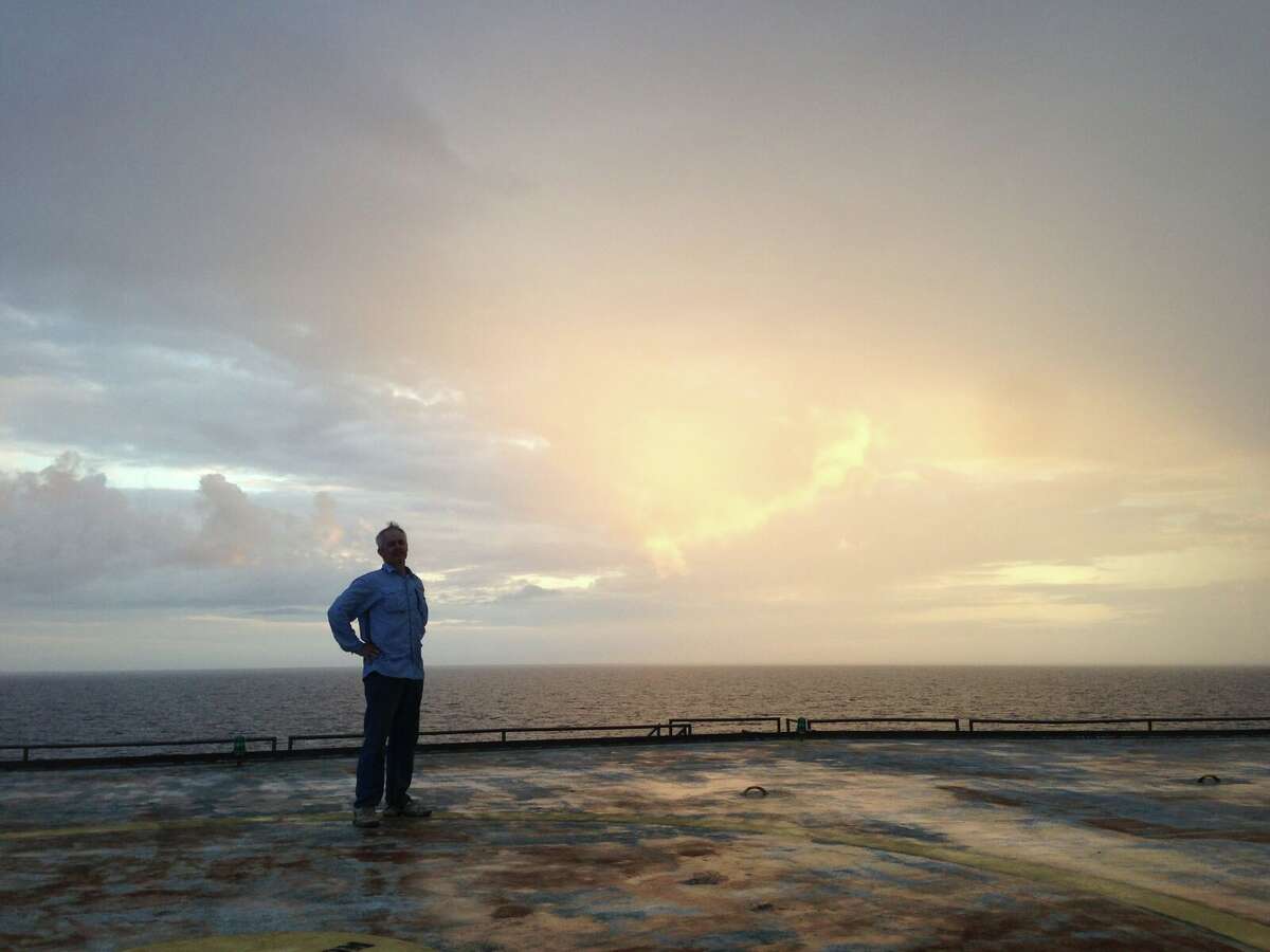Man converts offshore Coast Guard station into the Frying Pan Tower, a