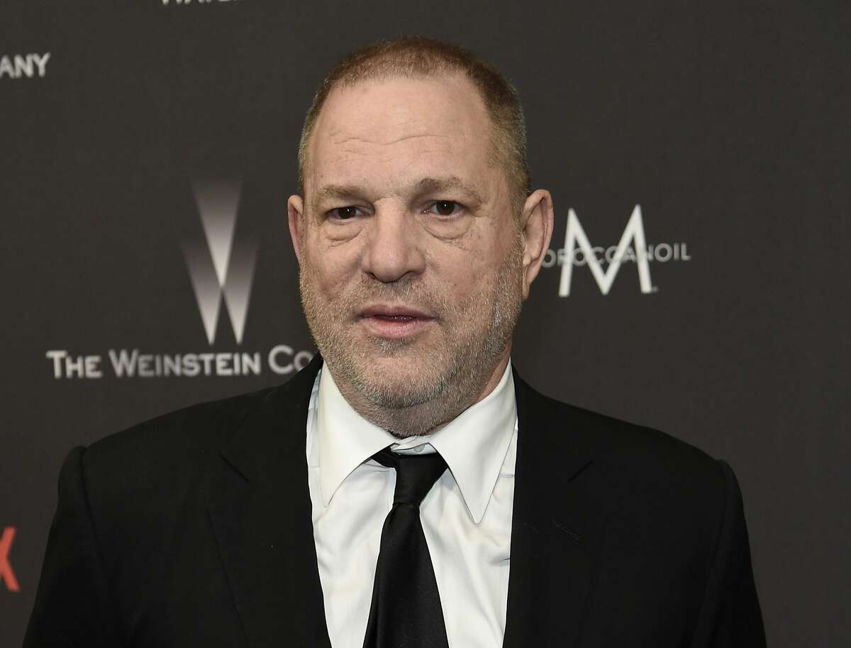 FILE - In this Jan. 8, 2017, file photo, Harvey Weinstein arrives at The Weinstein Company and Netflix Golden Globes afterparty in Beverly Hills, Calif. The New York Times says it's inexcusable that lawyer David Boies' firm tried to halt the newspaper's investigation into sexual harassment charges against Hollywood mogul Harvey Weinstein while it was also working on other matters for the Times. (Photo by Chris Pizzello/Invision/AP, File)