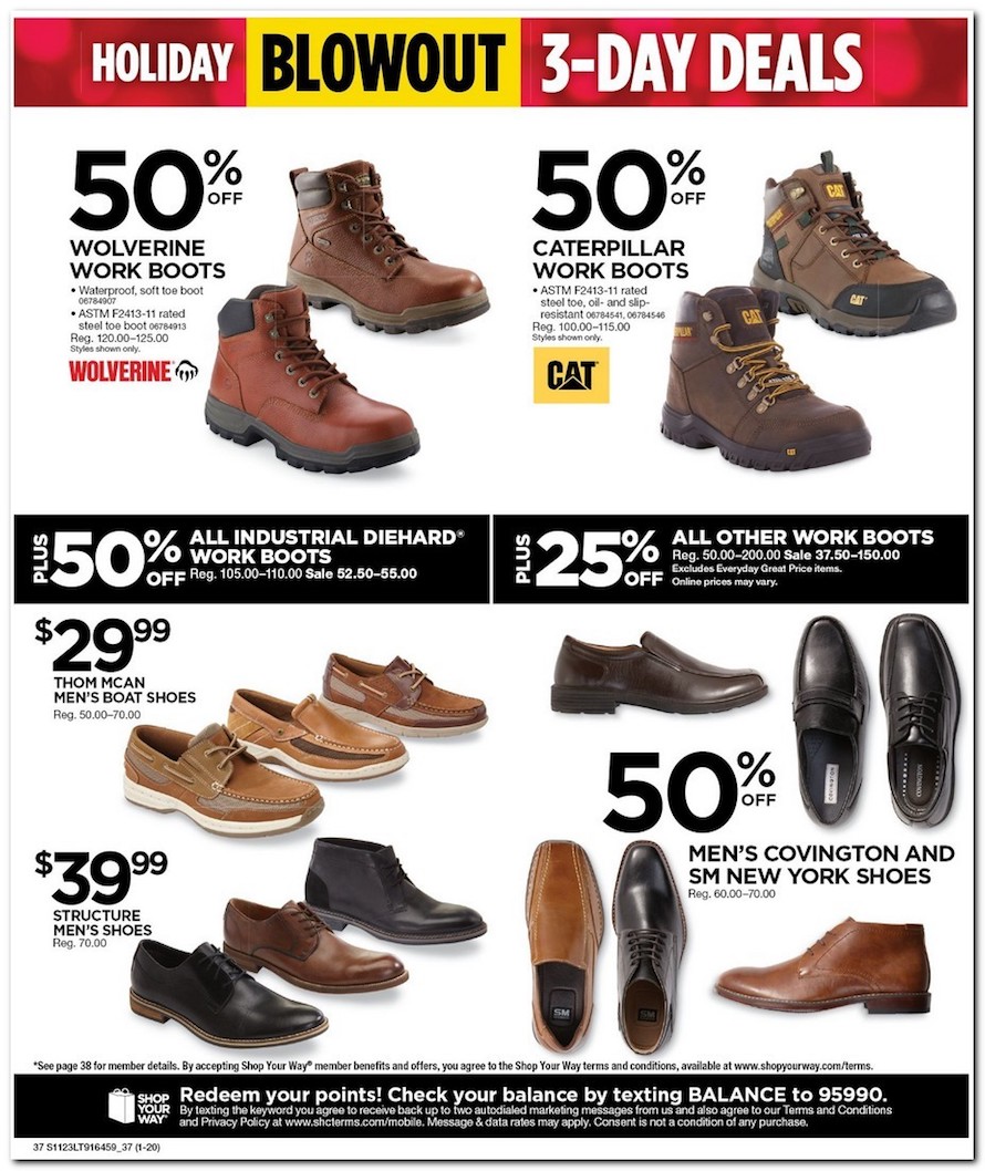 Sears black friday 2018 work clearance boots