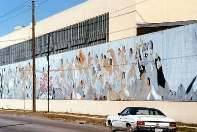 Rebirth Of A Mural Houston Chronicle