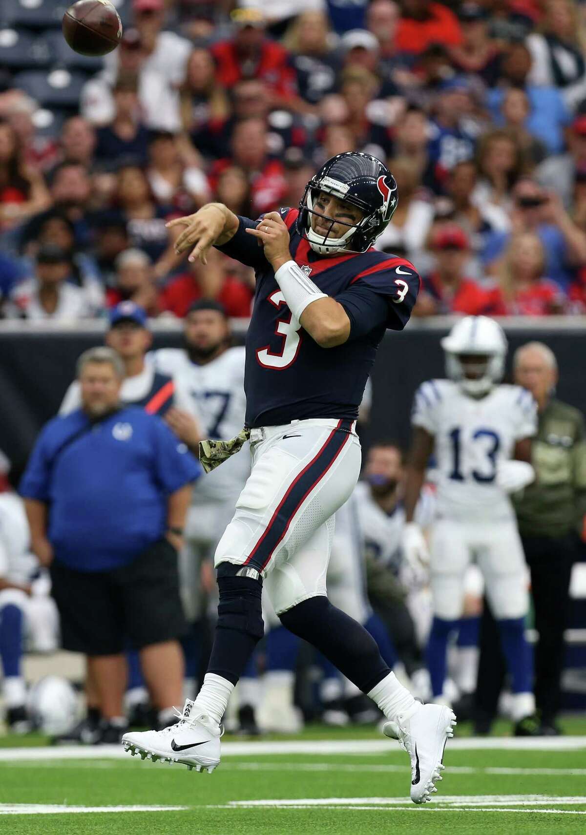 Texans quarterback Tom Savage is confident he can improve his accuracy after completing just 43.2 percent of his passes (19-of-44) against the Colts.