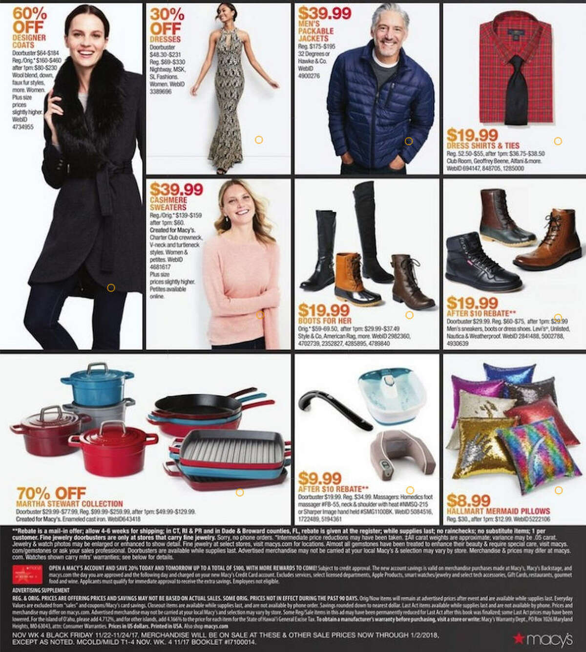 Macy's releases their 2017 Black Friday ad, shares details of store hours