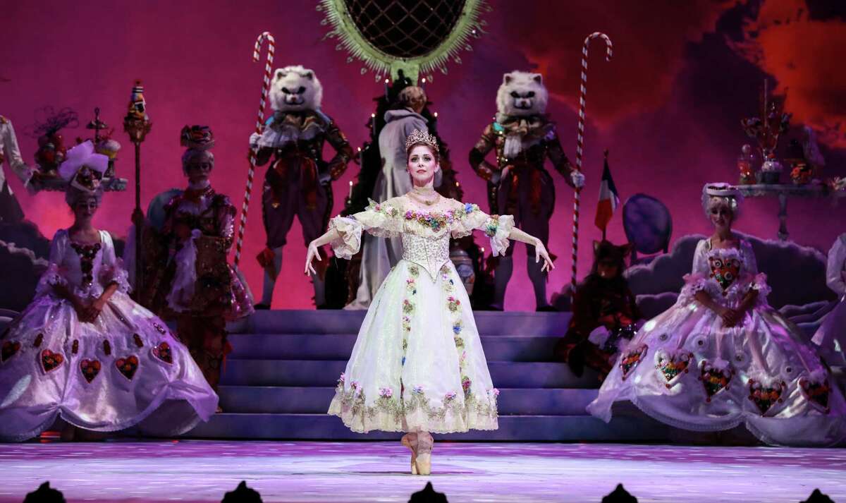 Melody Mennite is extensively featured as Clara in the world premiere of Stanton Welch's new staging of "The Nutcracker" for Houston Ballet.