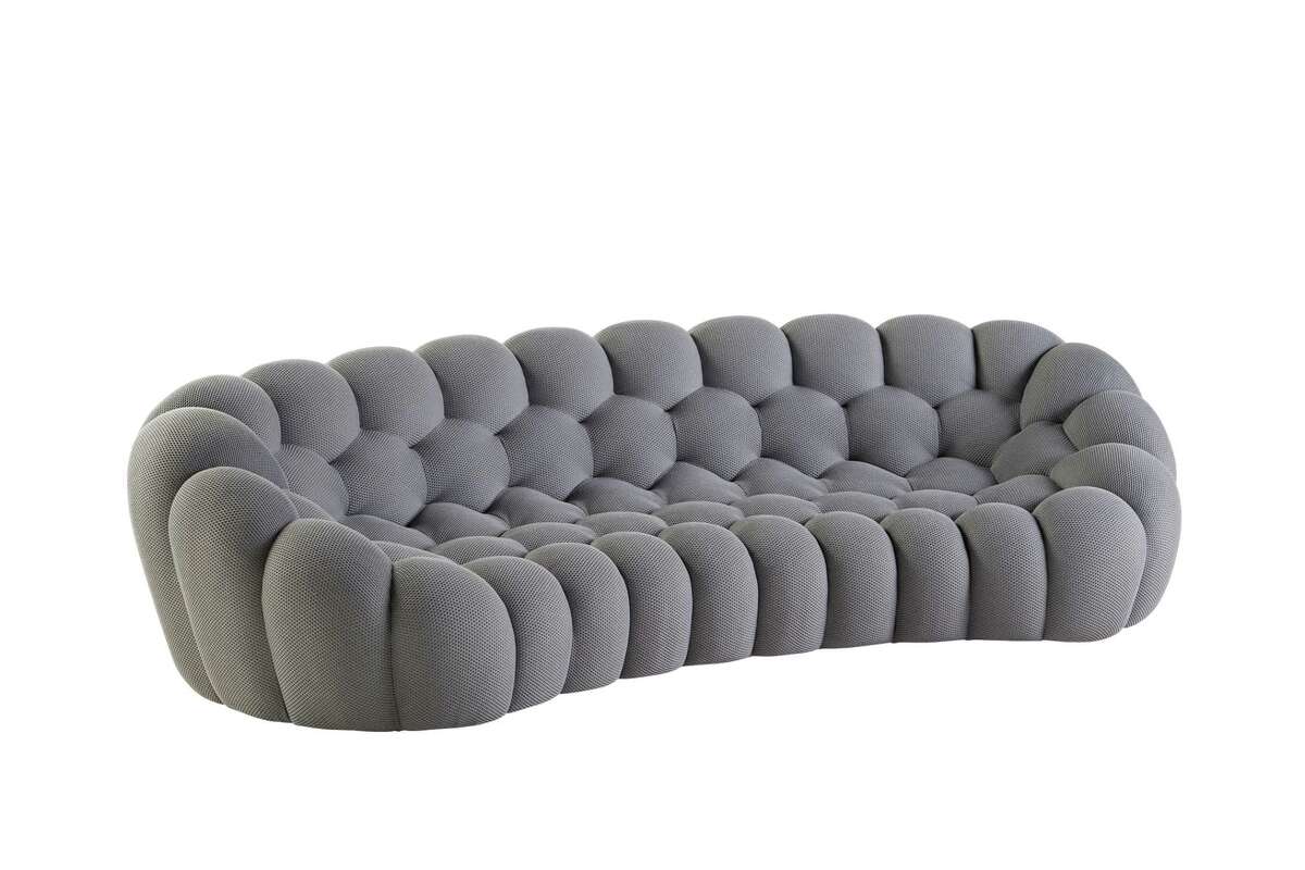 The Roche Bobois Bubble sofa now comes in a five-seat, 115-inch width. It's designed by Sacha Lakic. Price: $9,735