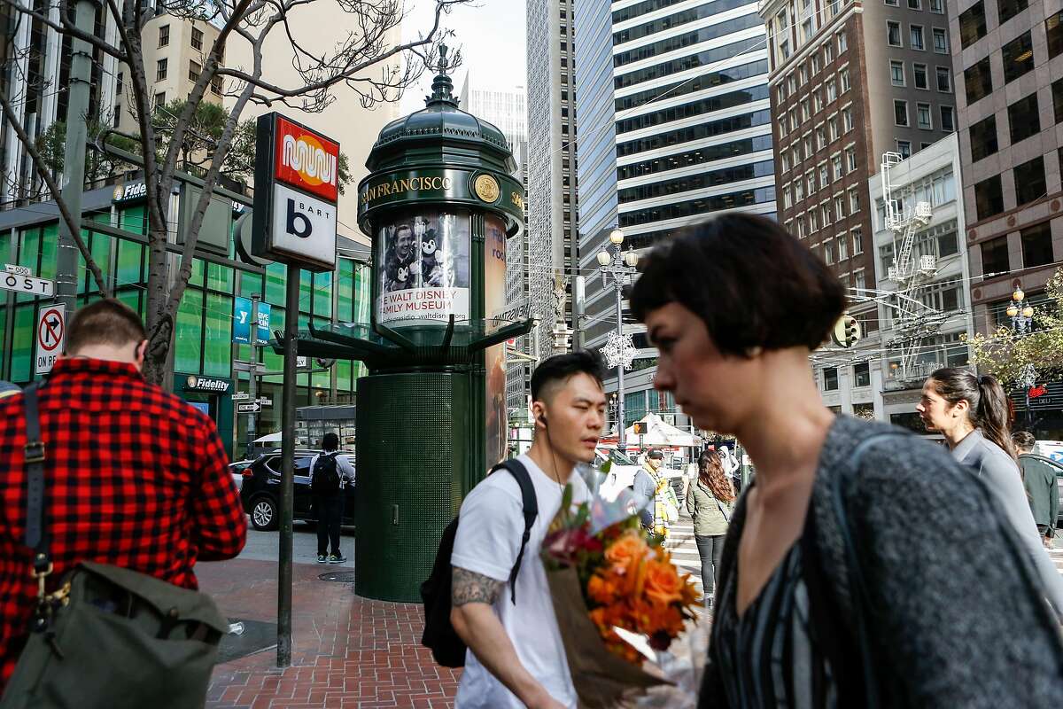 The Parisian-style advertising kiosks on Market Street may be replaced with ones with a modern look. The same would be true for the city’s public toilets.