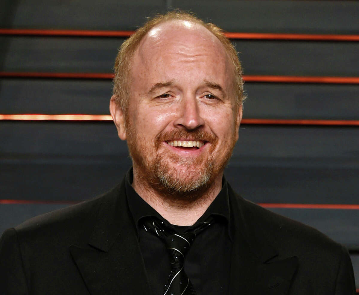 FILE - In this Feb. 28, 2016 file photo, Louis C.K. arrives at the Vanity Fair Oscar Party in Beverly Hills, Calif. The New York premiere of Louis C.K.Â?’s controversial new film Â?“I Love You, DaddyÂ?” has been canceled amid swirling controversy over the film and the comedian. (Photo by Evan Agostini/Invision/AP, File)