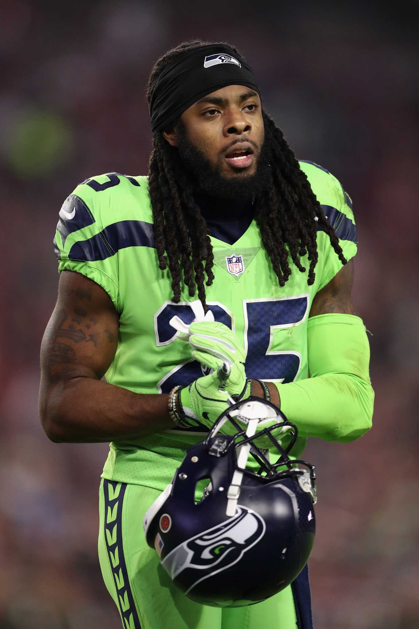 Serrano Seahawk Seahawks' Sherman out for season