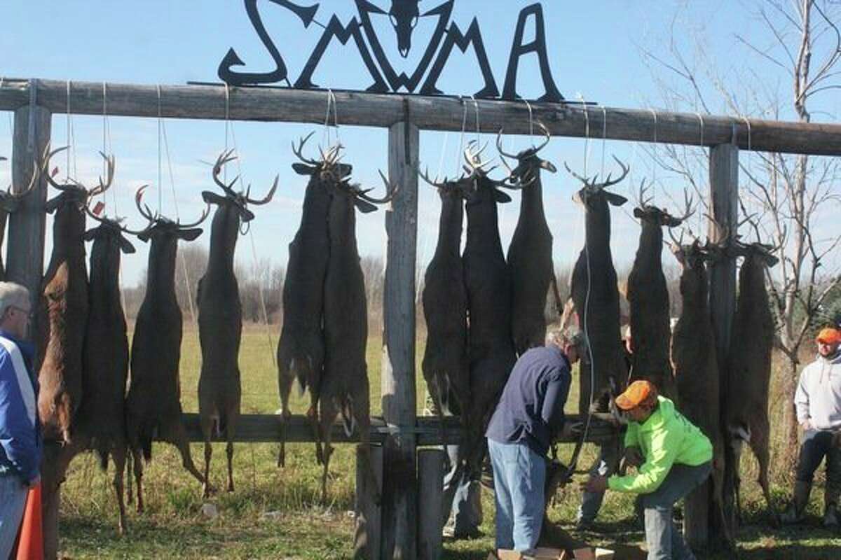 Mecosta County continues buck pole tradition