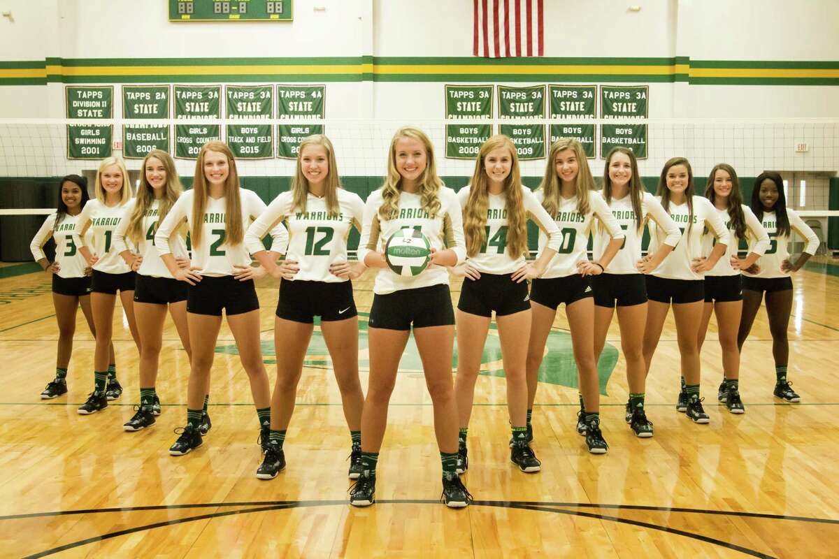 The Woodlands Christian Academy volleyball team are state runner-up in TAPPS 4A.