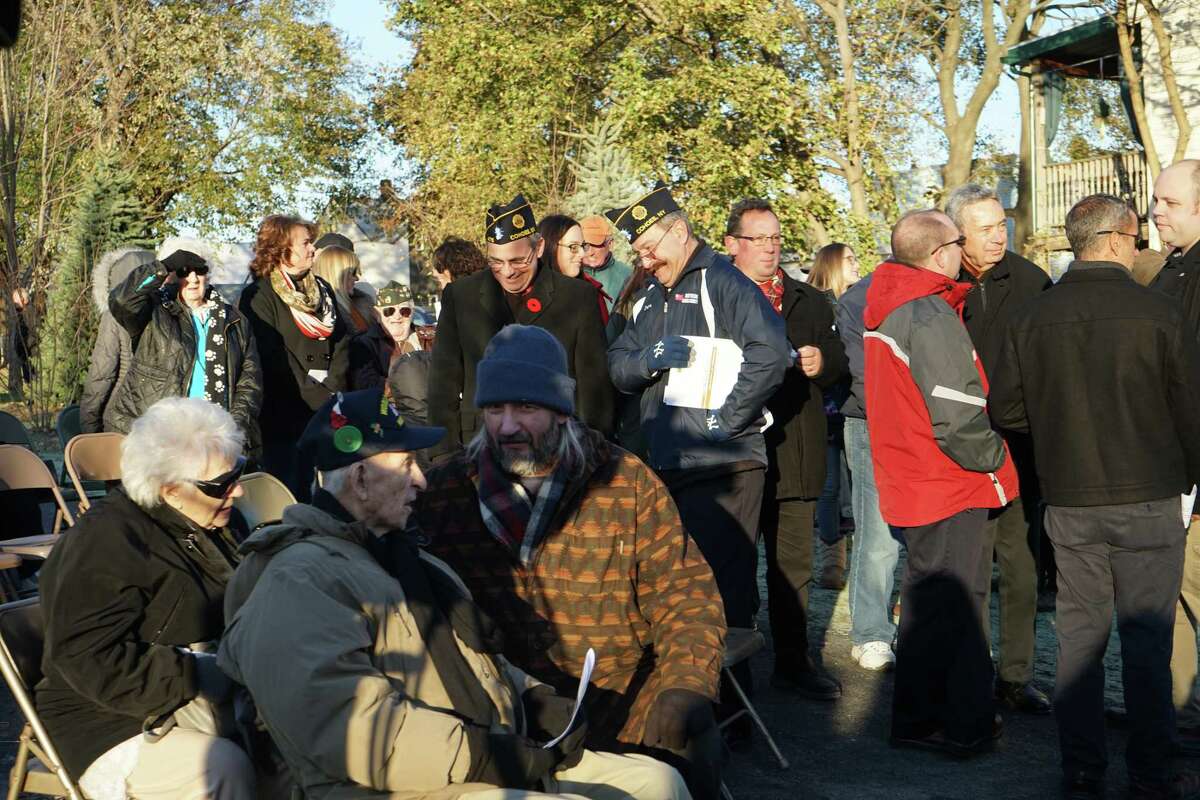 Photos Monument dedication in Cohoes