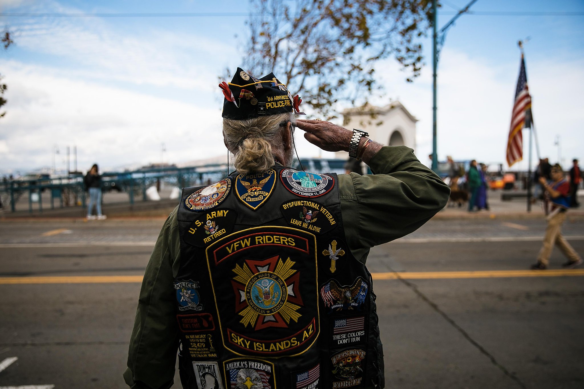 SF Veterans Day Parade honors wars’ fallen during a time of unease