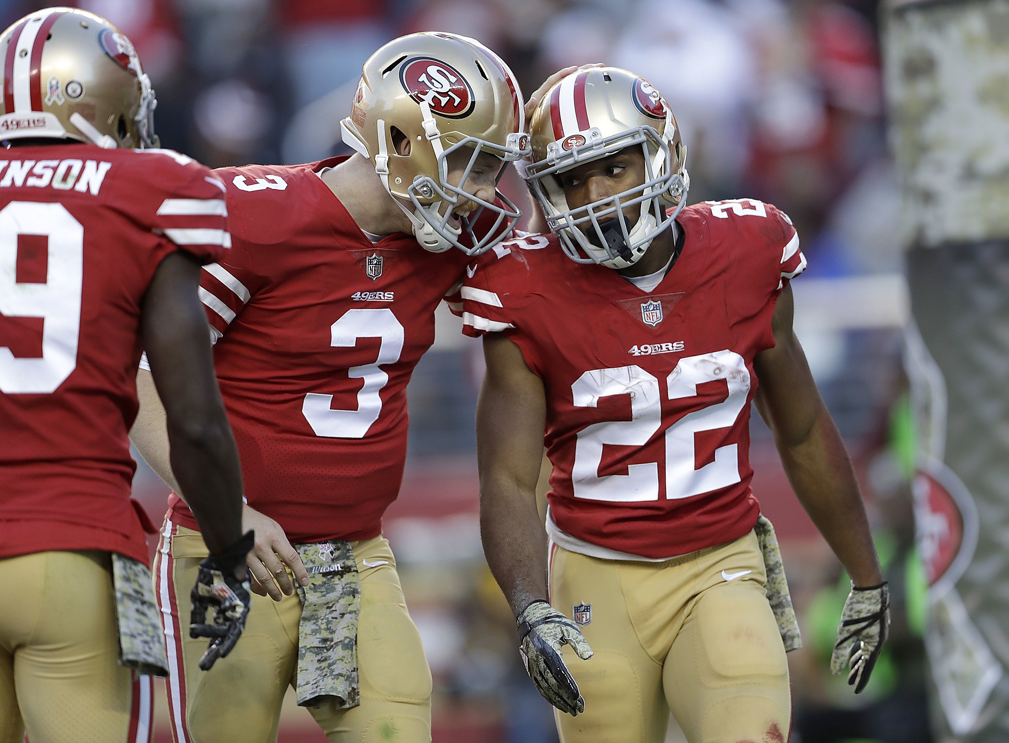 49ers 22 jersey