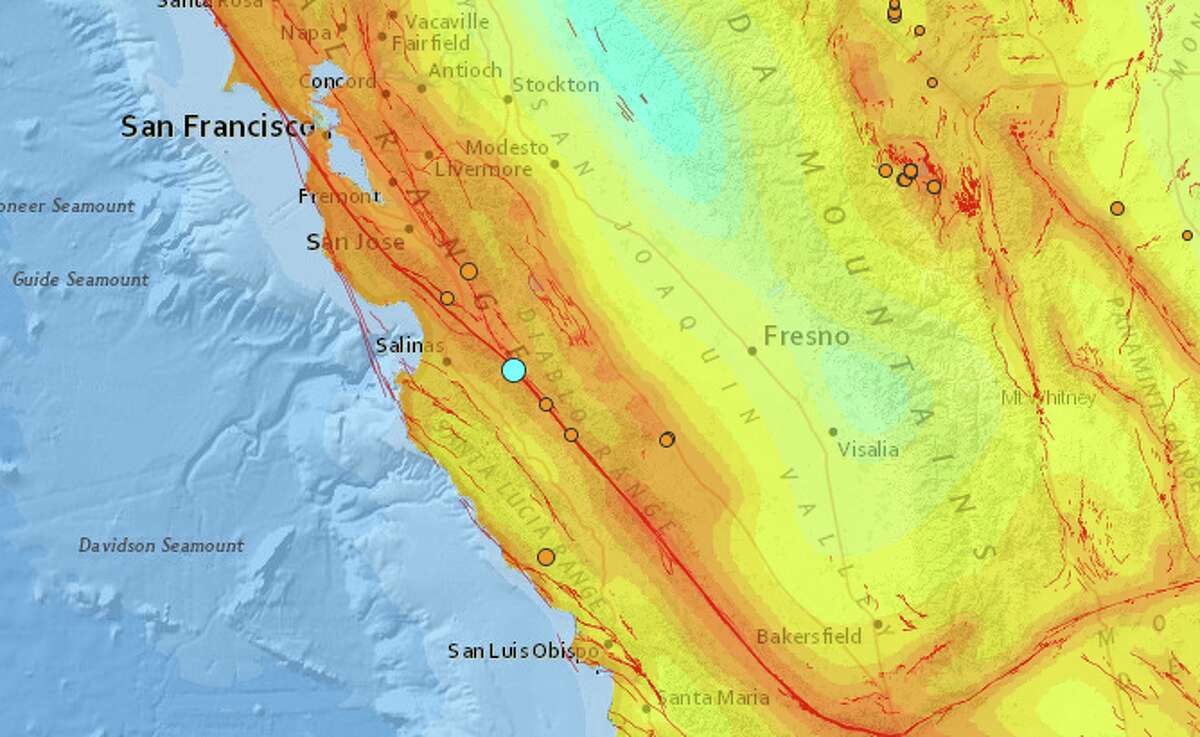 Magnitude 2.6 earthquake strikes near Gonzales, California