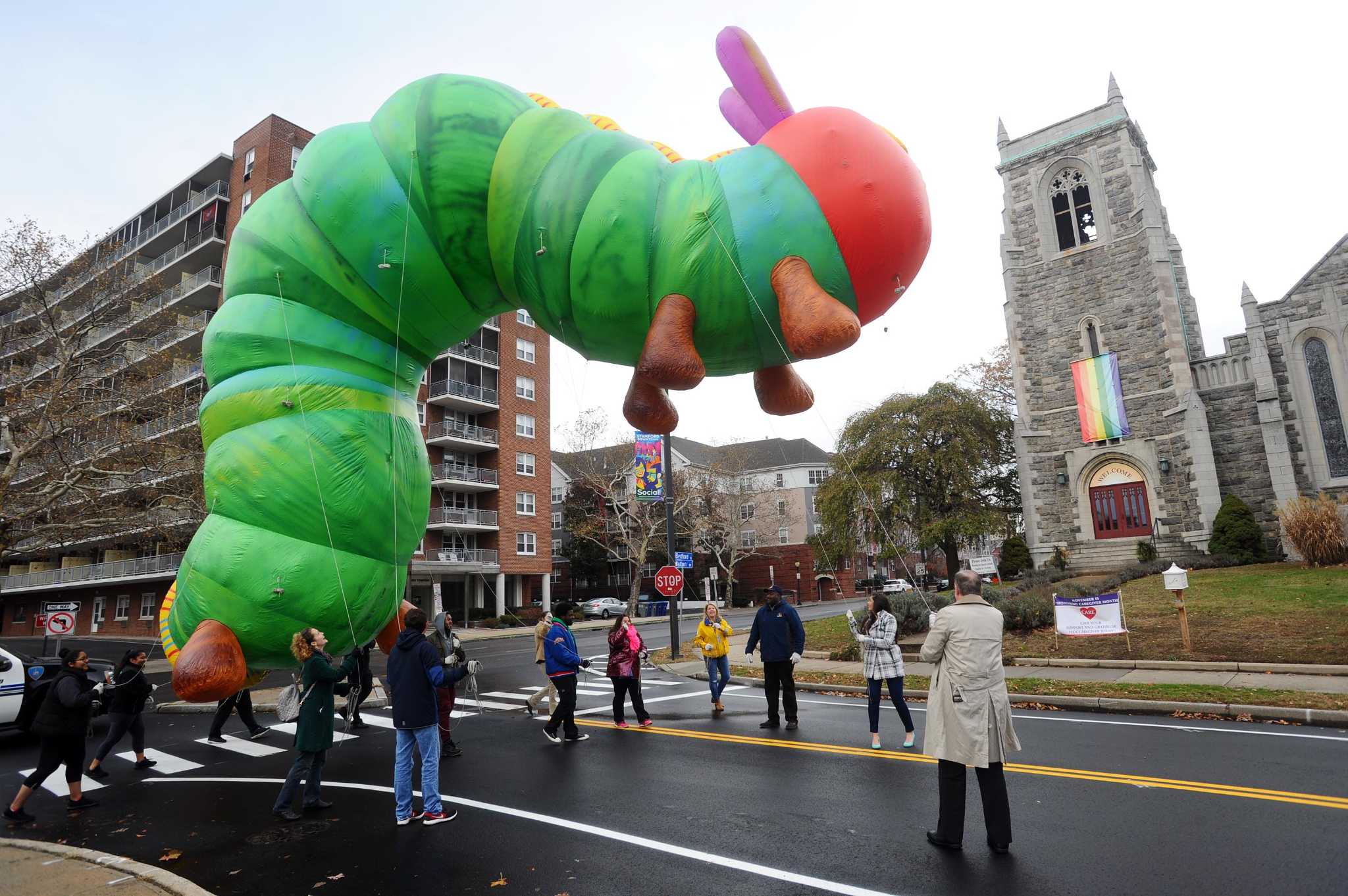 Hungry Caterpillar highlights Stamford pre-parade event