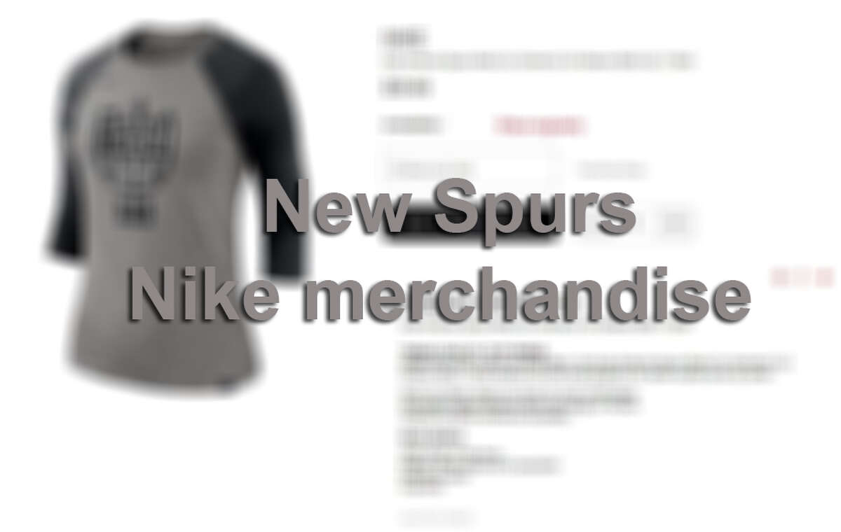Men's San Antonio Spurs Nike Silver Elite Shooter Performance Long Sleeve  T-Shirt