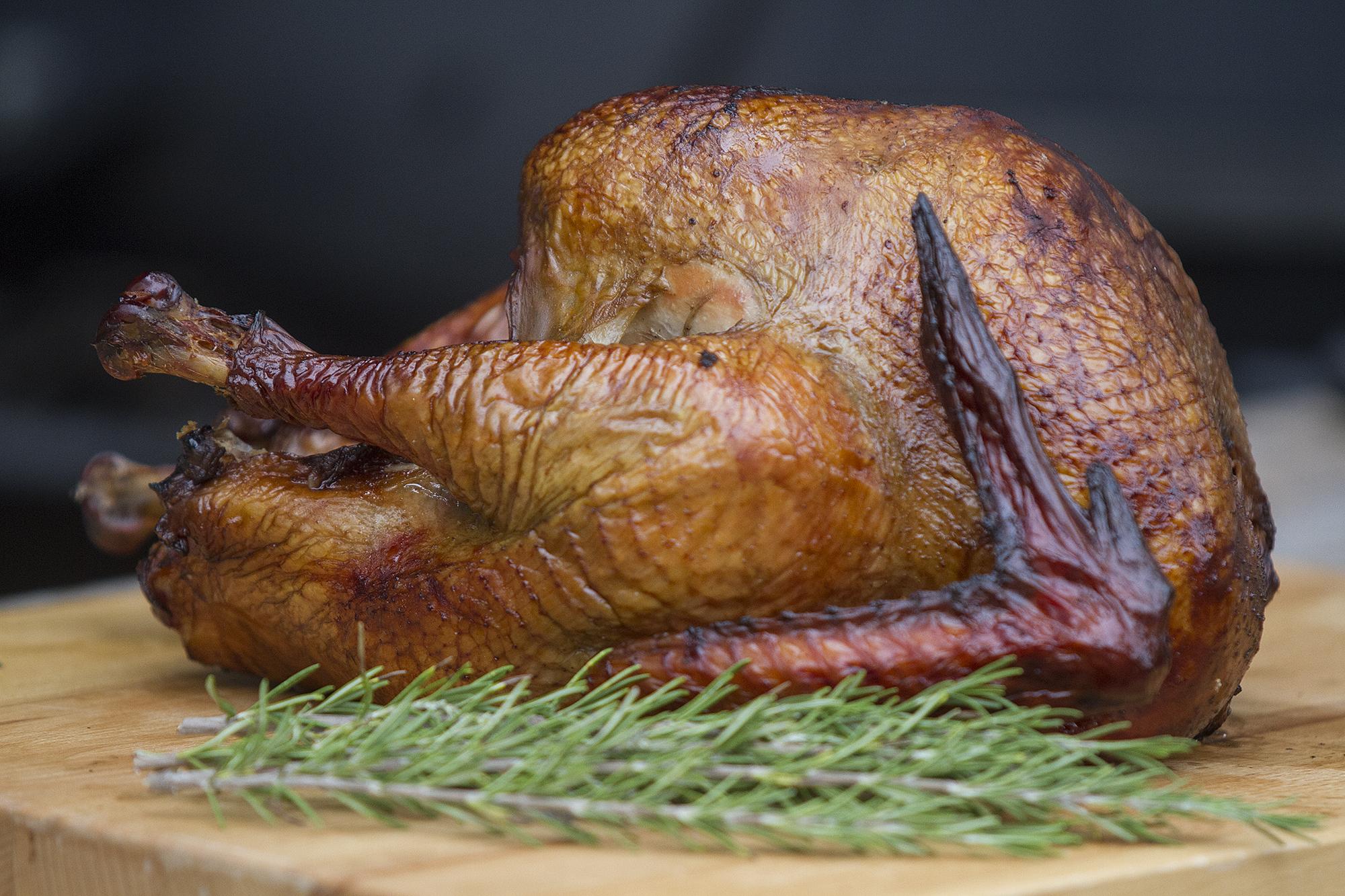 Smoked Turkey It's all about the brine and the time