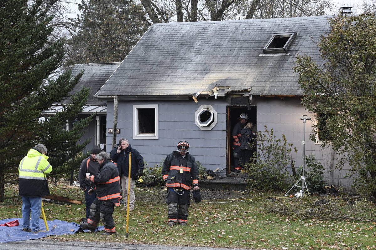 Fire Guts Cambridge Home