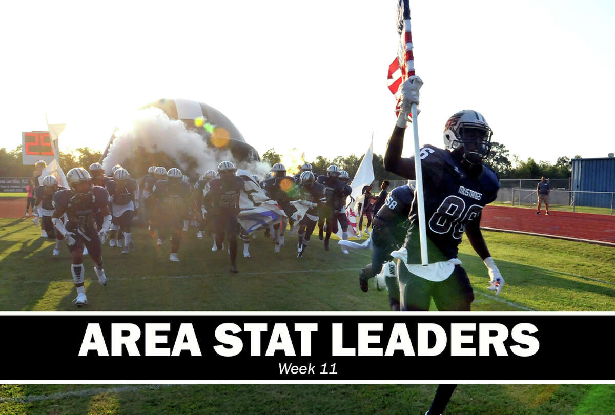 High School Football: Passing, rushing and receiving leaders for Week 11.