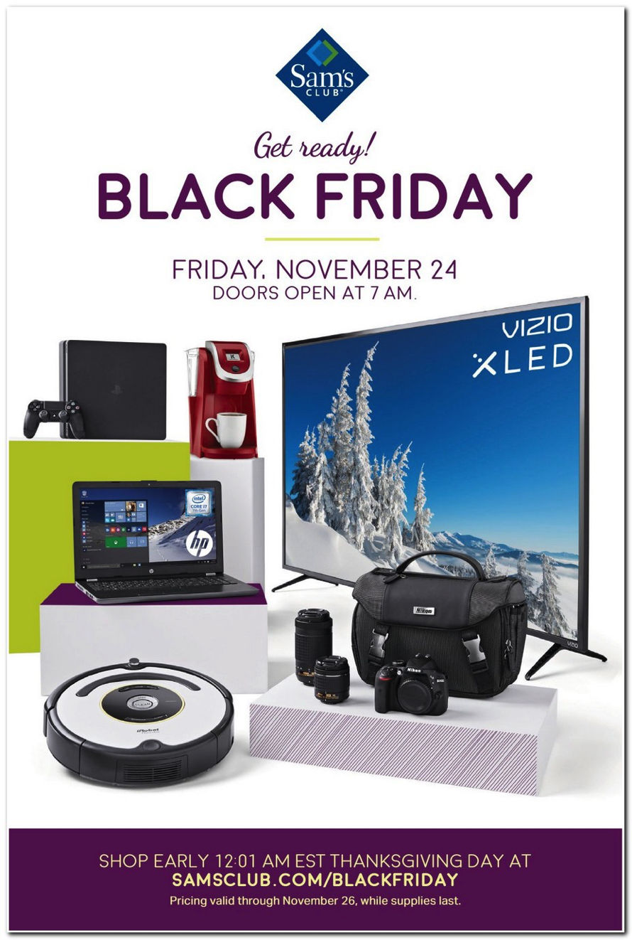 Sam's Club releases its Black Friday ads