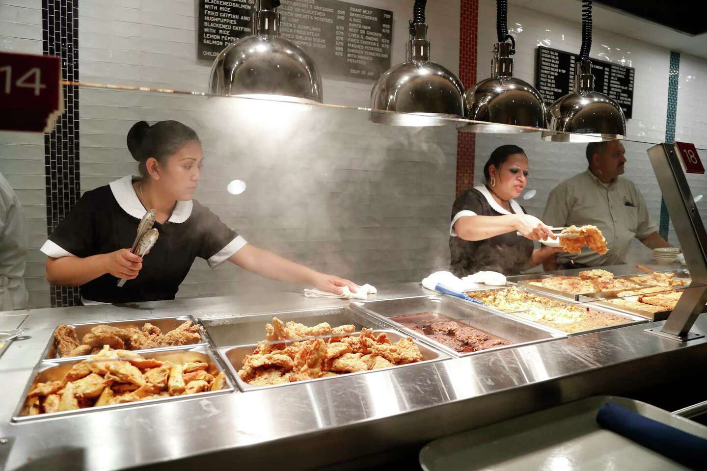 Houston restaurant Cleburne Cafeteria featured on Good Morning America